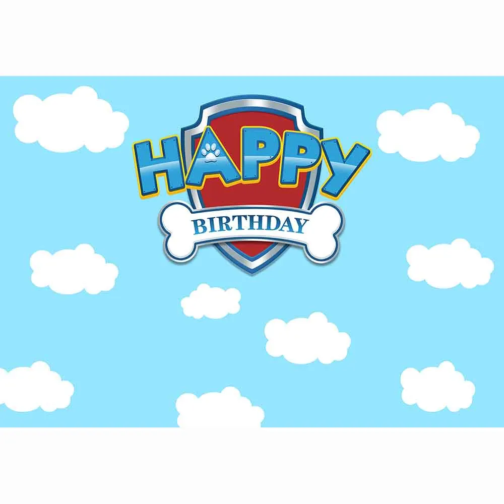 Allenjoy фон для фотосъемки небо облако лапа щит детский день рождения фон фотобудка для фотосессии photophone