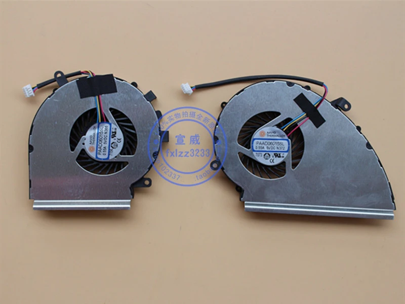 Laptop GPU Cooler Fan for Msi GE72VR GP72VR GL72VR MS-179B GPU Cooling Fan