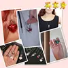 Clear Water Drop Mix Shape Perfume Bottle Necklaces Essential oil Keep Openable Make Wish Pendant Blood Vial Necklace For Women 3