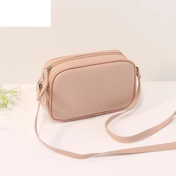 

ZZSLHL 2019 Women Brief Flap Pu Leather Small Shoulder Bags Ladies Casual Messenger Bags Crossbody Bags