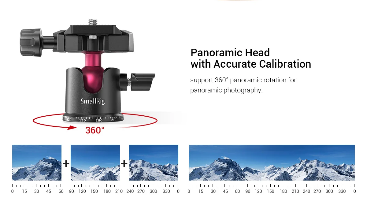 Universal Tabletop Mini Tripod with Panoramic Ball Head For Compact DSLRs/Mirror