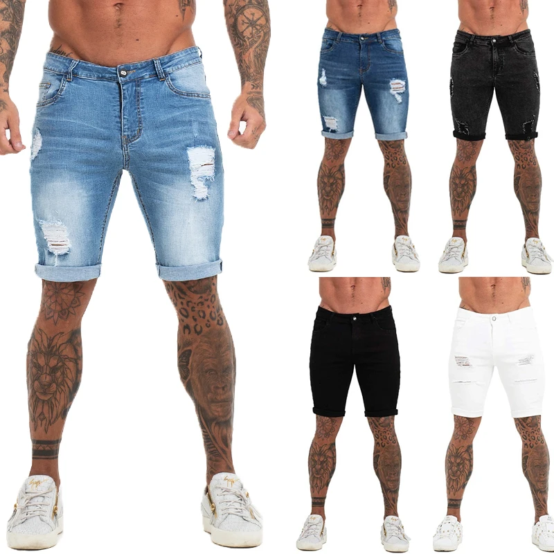 Mens Shorts Jeans Denim Shorts Black High Waist Ripped Summer Jeans Shorts For Men Brand Plus Size Casual Streetwear Dk03 Jeans Aliexpress