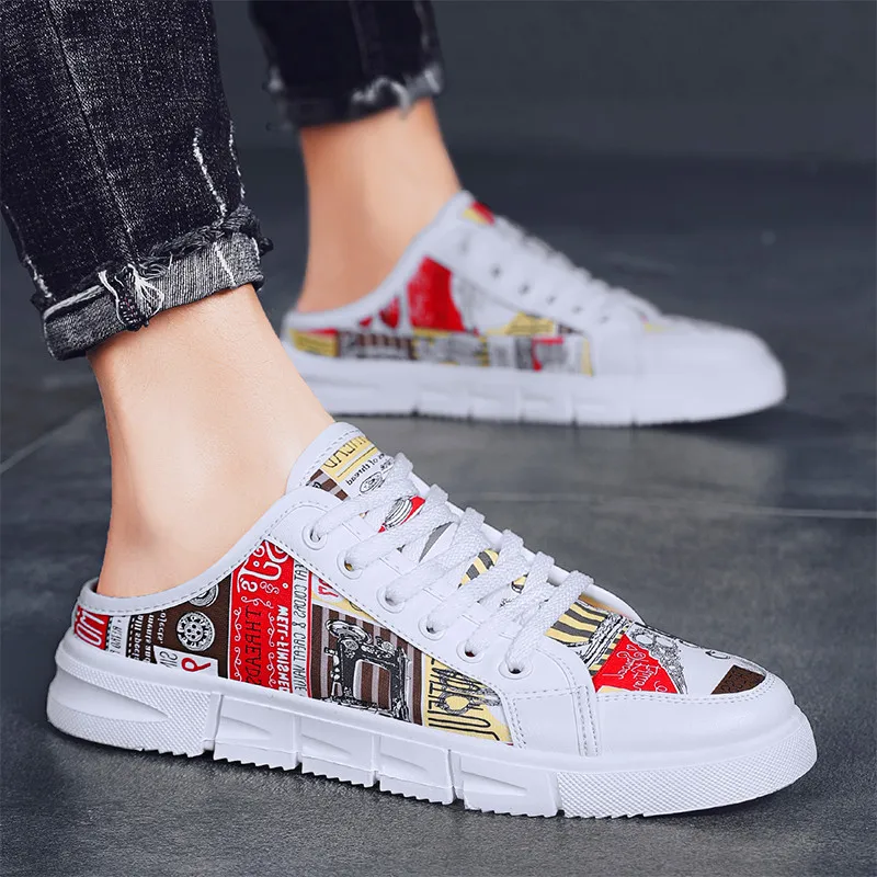 

Кроссовки мужские на плоской подошве, дышащие холщовые полуботинки, Повседневная Удобная прогулочная обувь, маленькие, белые, модные