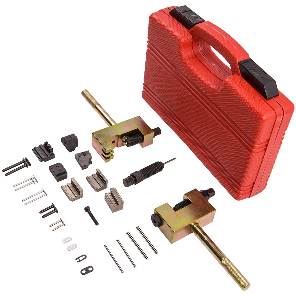 Camshaft Engine Timing Chain Riveting Tool for Benz M271 M272 Simplex