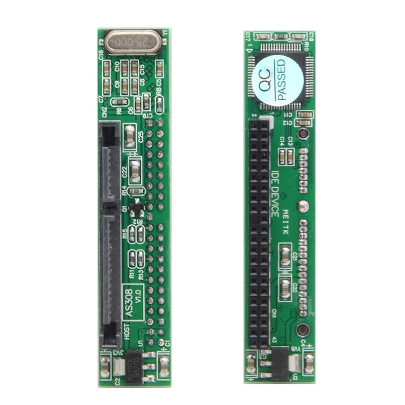 CY IDE 44Pin диск для SATA Женский конвертер адаптер блока печатных плат ноутбука и 2 5