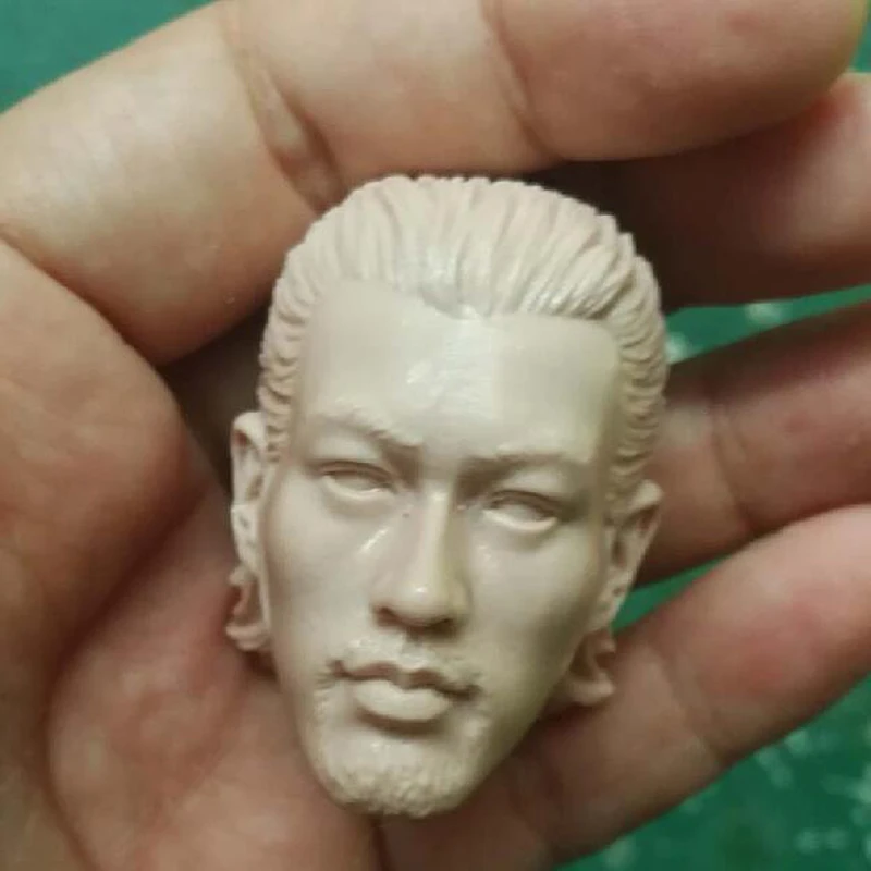 Blank Hot 1/6 Scale Iron Man Tony stark Robert Downey Jr Head Sculpt Unpainted Blank Hot 1/6 Scale Iron Man Tony stark Robert Downey Jr Head Sculpt Unpainted