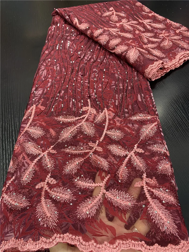 Кружевная ткань французское кружево в нигерийском стиле высокое качество