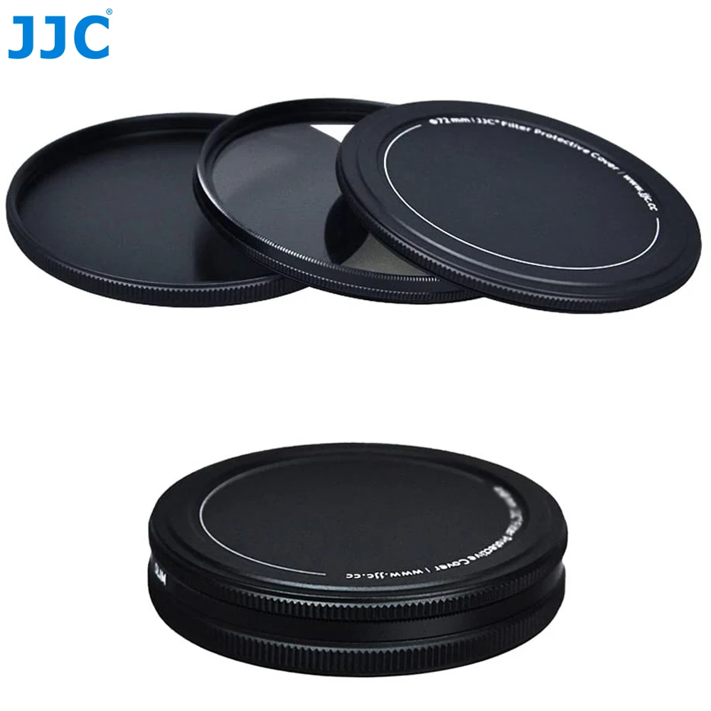 CPL- Lagerungs-Schutzkappen für UV- JJC SC-Serie dünner Metallfilter ND- Filter 