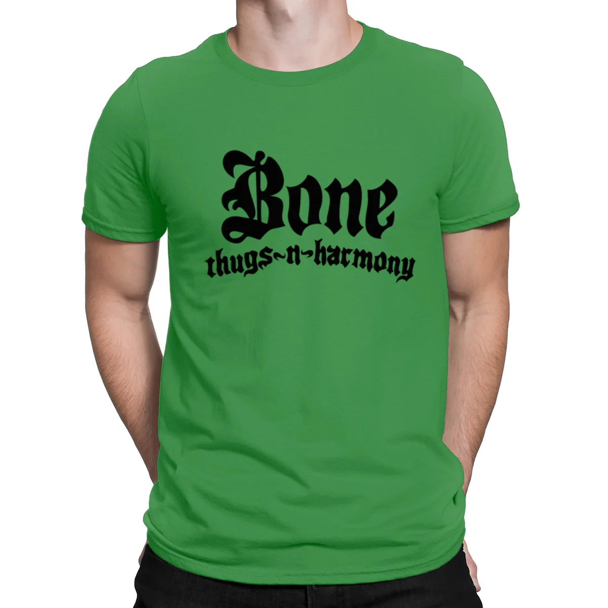 Новейшая официальная Мужская футболка Bone Thugs N Harmony, футболка для мужчин с юмором, умная футболка, Мужская футболка с круглым вырезом, футболки, топы
