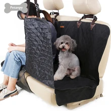 Чехол для на автомобильное сиденье для перевозки собак вид сетки водонепроницаемый переноска для домашних животных автомобиль заднее сиденье коврик Гамак Подушка протектор товары для животных Новинка