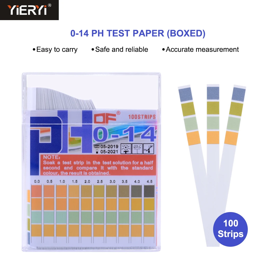 Lackmus Papier Wasser aufsaugen Kit Boden Säure Teststreifen 7 in 1  schnelle und genaue Spa Teststreifen Kit 50 Wasser Test papiere