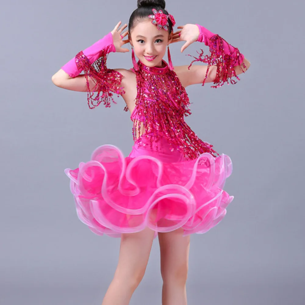 Dance Dress for Girls Salsa Cha Cha Samba Tango Ballroom Dancing