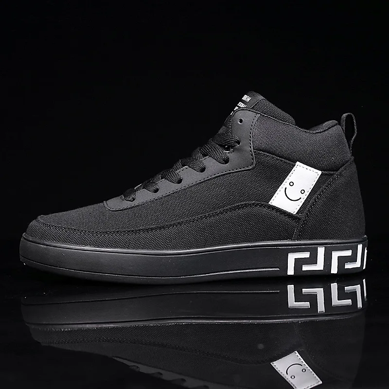 

Autumn And Winter Hight-top Canvas Shoes Men's Couples Trendy Shoes Korean-style Casual Sport Sneakers Women's Fashion Small Red