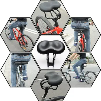 

Bike Saddle Bicycle Seat Cover Breathable Bicycle Saddle for Cycling Bike Accessories MTB Shock-absorbing Seat
