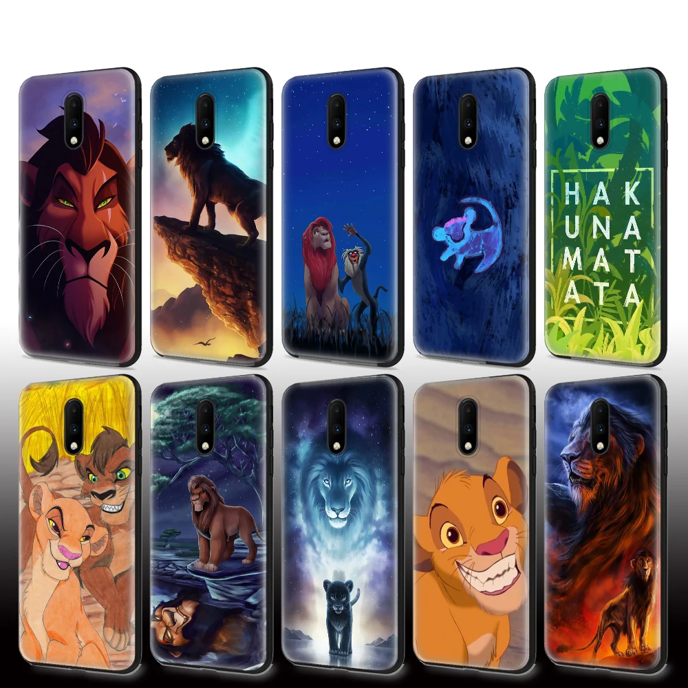 Силиконовый чехол 62F hakuna matata Король Лев для Xiaomi Mi A1 A2 A3 Lite Mix 2S MAX 3 Note 10 OnePlus 5 5T 6 6T 7 7T