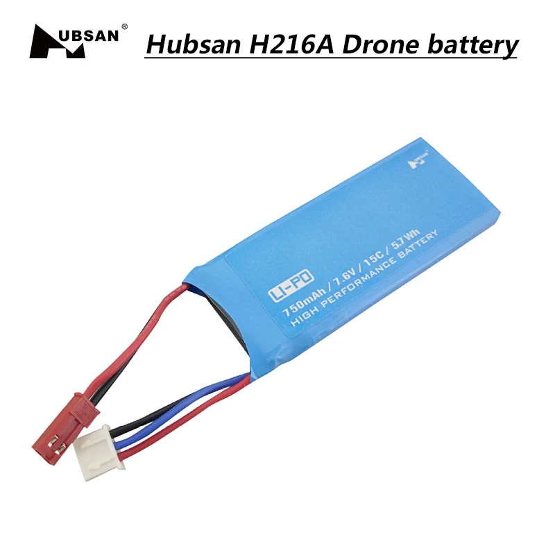 7 6 V 750mAh литиевая батарея для Hubsan H216A части квадрокоптера дрона резервная | Игрушки