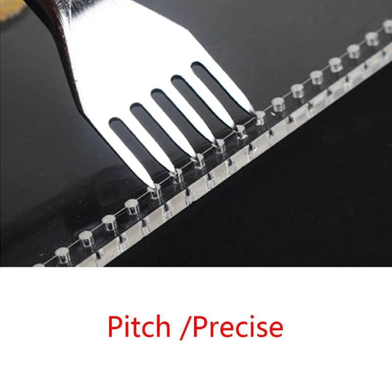 SZS Hot 7Pcs Leather Craft Clear Acrylic Shoulder Bag Handbag Pattern Stencil Template DIY Tool Set