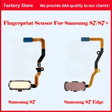 Original Home Button Touch ID Fingerprint Sensor Flex Cable For Samsung Galaxy S7 Edge SC-02H SCV33 G930 G930F G935 G935F