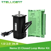 Rtelligent Nema 23 2N.M und 3N.M Closed Loop Schrittmotor mit Stepper Fahrer Kit Nema23 Einfach Servo Schrittmotor mit encoder