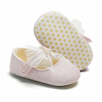 

2020 The New Bow Baby Shoes Soft Sole Baby lovely Girl Shoes