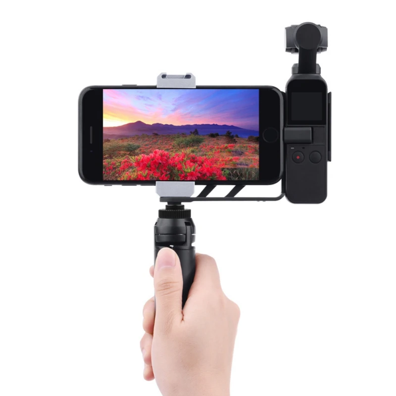 Для OSMOSafety Телефон Стенд Комплект мобильный телефон длинная подставка для DJI OSMO Карманный карданный камеры Телефон Штатив Держатель Аксессуары