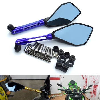 

2020 latest rearview mirror 8mm 10mm rearview mirror for general motorcycle For Yamaha MT-01 MT-03 MT-07 MT-09/SR/FZ-07 FZ-09 10