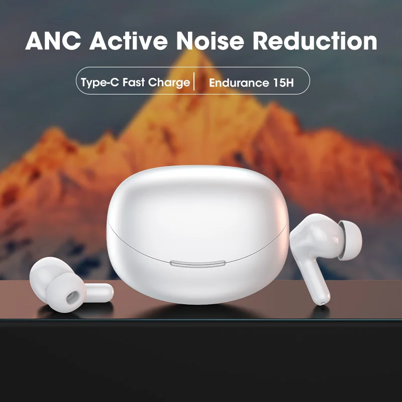 Niye ANC True Wireless Earbuds Bluetooth 5.2 Hybrid Active Noise Cancelling Earphones with Touch Control 30 Hrs Playtime HD Call |