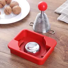 Бытовые зажимы для грецкого ореха, кухонные гаджеты, модернизированные пружинные зажимы из нержавеющей стали, инструменты для дробления ореха, кухонные аксессуары