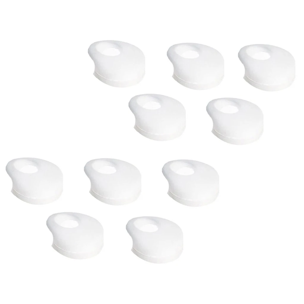10 Pcs Soft Silicone Earbud Headphone Cap Ear Pads Cover Headset Ear Tips Rubber Gel Earbuds Ear Tips Eargels Caps Replacement