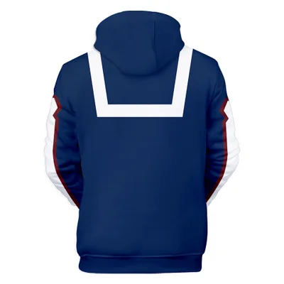 Goede Anime Mijn Hero Academia cosplay Mannen Sweater Casual Hoodie Harajuku Sweatshirt Lange Mouw Mannen Vrouwen Kleding Academy Pak Jas