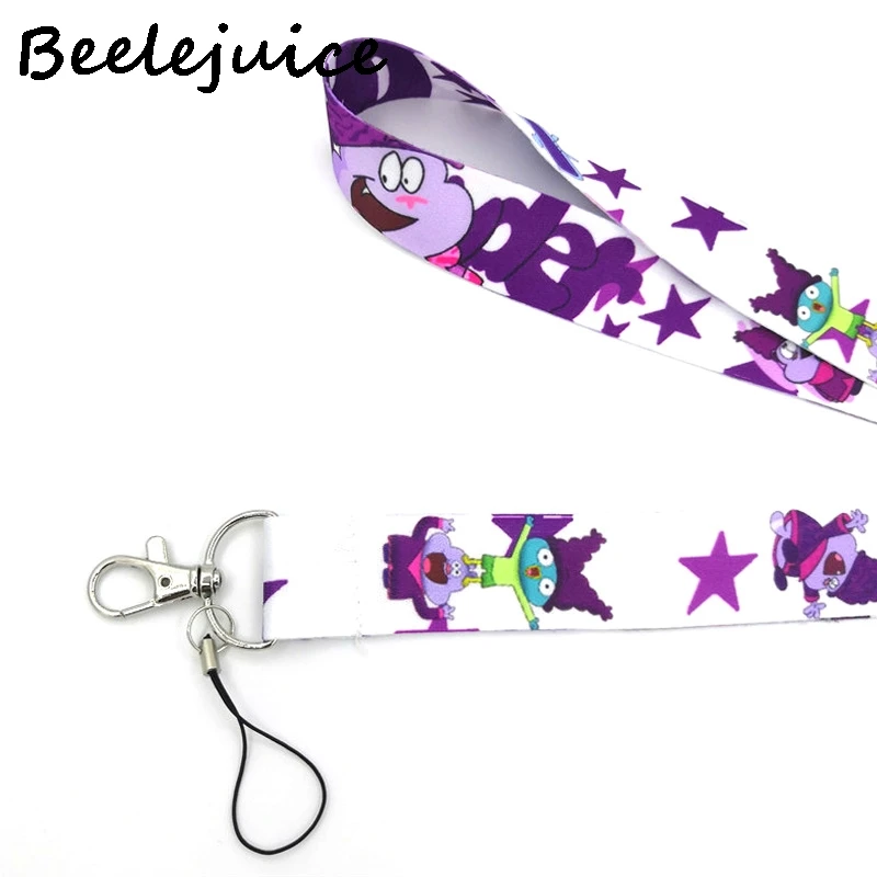 24 шт. Chowder мультфильм аниме 90s винтажный шейный ремень Lanyards ID значок брелок для ключей мобильный телефон ремень подарки