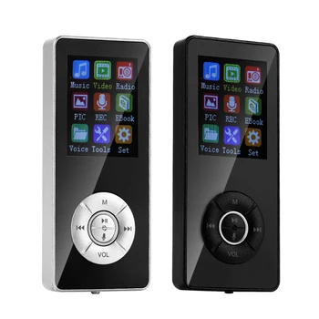 

T4 Mp3 Player Portable Music Mp4 Player 1.8 inch Bluetooth 4.2 Support 32G Lossless Hifi Music
