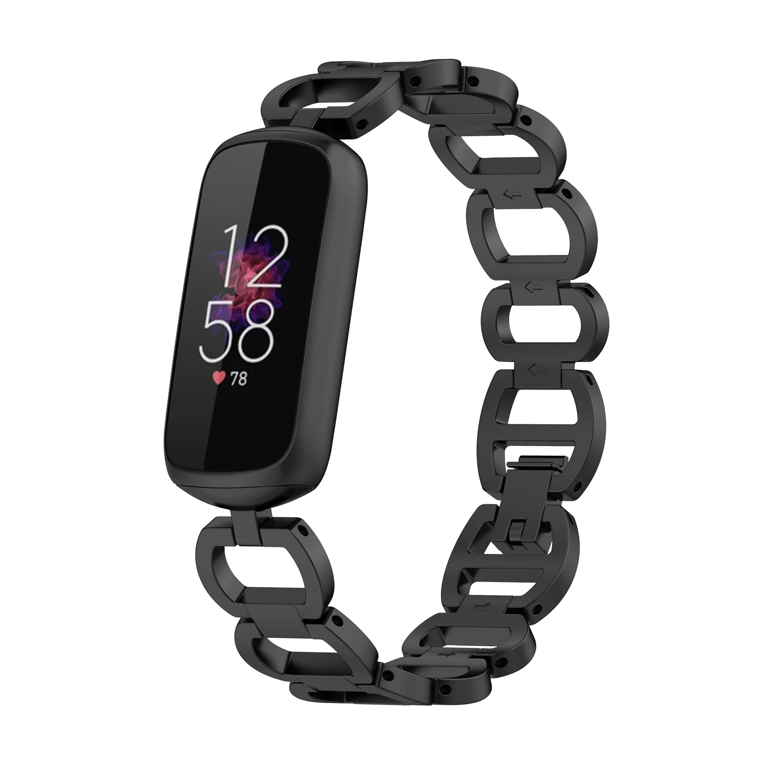 Luxury Wrist Strap For Fitbit Luxe Bracelet Smart Band Metal Replacement Watch Strap For Fitbit luxe Special Edition Accessories