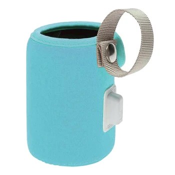 

Neoprene Travel Portable Insulation Cover Outdoor Baby Bottle Warmer Home Office USB Heating Safety Nursing With Handle Car