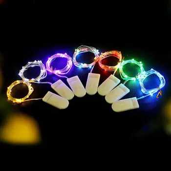

LED Lamp String Button Battery Box Gift Box Coke Decorative String Lamp Flower Cake Christmas Party Home Decorative Lights