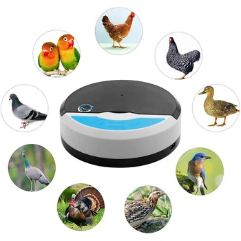 

9 Eggs Semi Automatic Digital Poultry Brooder Hatchery Egg Incubator for Small Chicken Duck Bird Pigeon Quail Farm Supplies