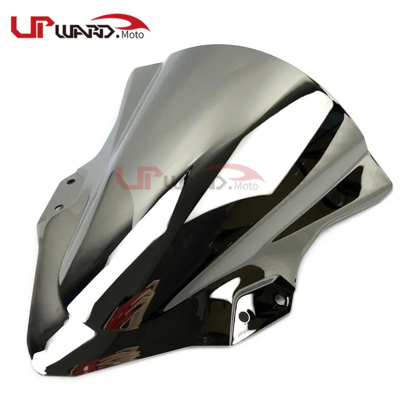 B Для KAWASAKI NINJA 250 400 NINJA400 NINJA250 мотоцикл двойной пузырь лобовое стекло ветровое стекло ветрозащитный экран - Цвет: B