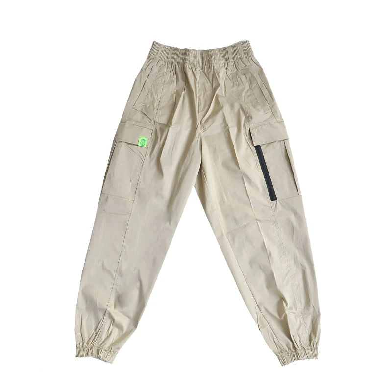 Pants Костюмы в стиле хип-хоп; одежда для уличных танцев; рубашка и брюки цвета хаки для мальчиков и девочек; одежда для выступлений на сцене; джазовая современная танцевальная одежда для детей; DN4635 - Цвет: Pants