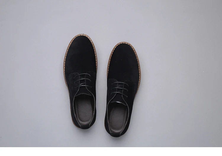 Марка vesonal, весенние удобные мужские туфли из замши, оксфорды, повседневные классические кроссовки для мужчин, обувь, большие размеры 38-46