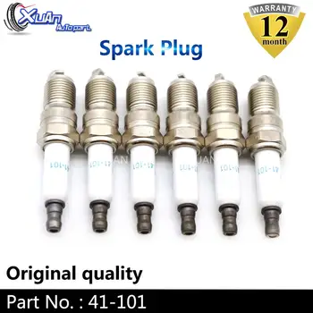 

XUAN 6pcs/lot Iridium Spark Plug 41-101 For Chevrolet Camaro Monte Carlo Lumina Venture Malibu Impala Uplander