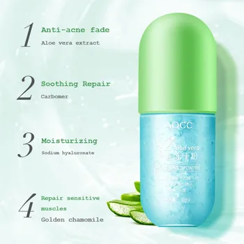 

Acne Treatment Repair Scar Oil Control Moisturizing Face Cream Anti-Aging Cream Freeze-dried Powde Aloe Vera Gel Day Cream