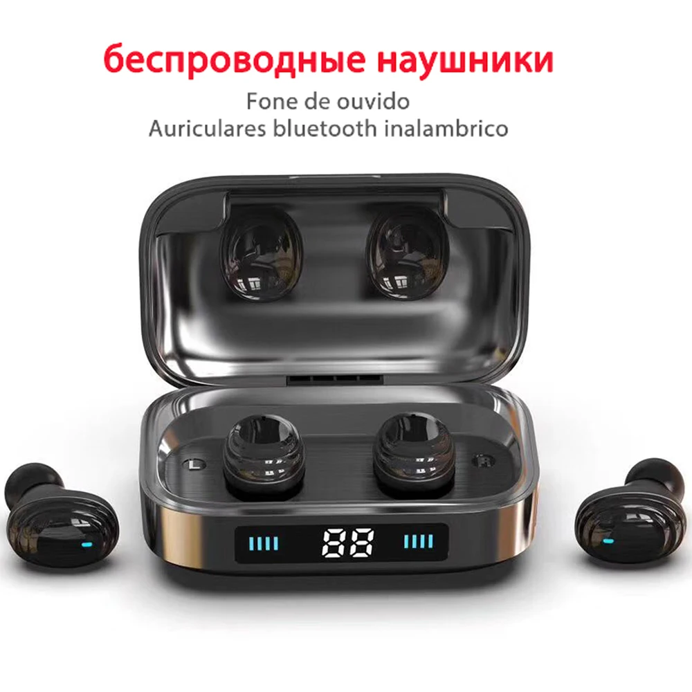 H01 TWS Bluetooth наушники Аурикулярные Bluetooth Супер Мини сенсорное управление функция беспроводные наушники Bluetooth fone de ouvido