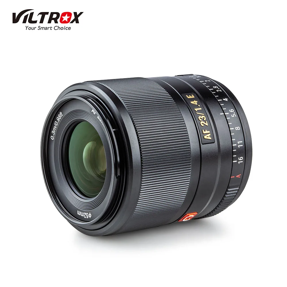 VILTROX AF23/1.4E 23 мм F1.4 большая апертура гуманистический Прайм объектив Авто/ручной