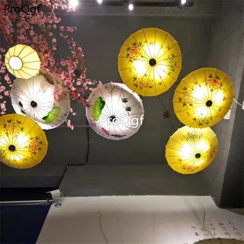 

Ngryise 1Pcs A Set Minshuku lady umbrella shape light random picture