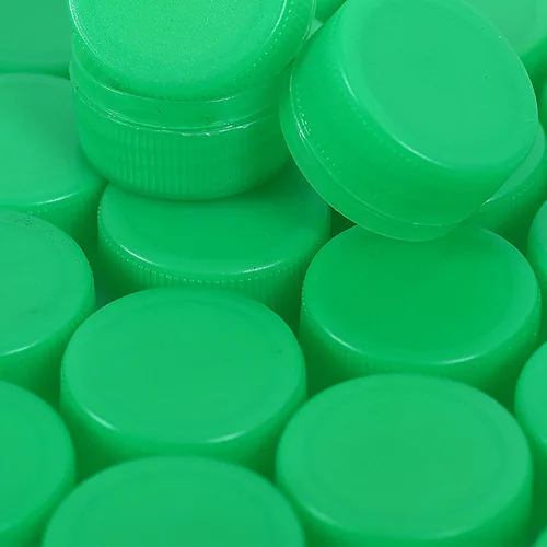 Green bottle cap 100 шт Цветная Пластиковая крышка для бутылок DIY ремесло принадлежности для детского сада ручной работы творческие головоломки материалы паста живопись декоративный - Цвет: Green bottle cap