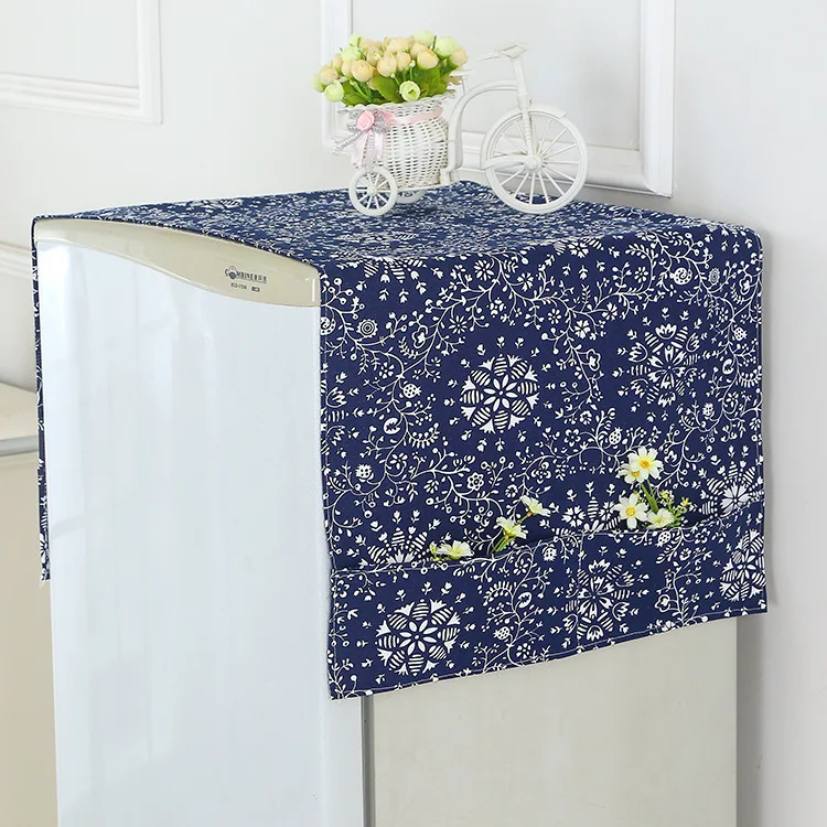 70X170CM G pattern Современные поперечные полотенца ролик стиральная машина пылезащитный чехол одно отверстие холодильник полотенце холодильник хранения висячая сумка - Цвет: 70X170CM G pattern