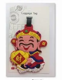 1 шт. Lucky Cat Pig аниме туристическая брендовая багажная бирка на чемодан ID адрес портативный держатель тегов багажные этикетки Новинка