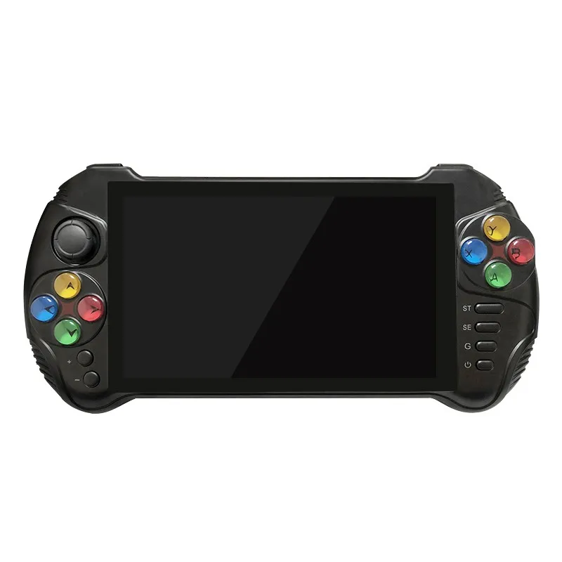 Игровая консоль Powkiddy X15 5 дюйма с сенсорным экраном Поддержка Android 7 0 Wi Fi джойстик