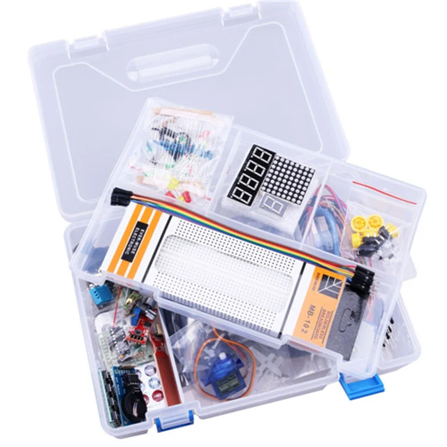 

A2-- RFID Starter Kit with Retail Box for Arduino UNO R3 Upgraded Version Learning Suite ULN2003 830 breadboard