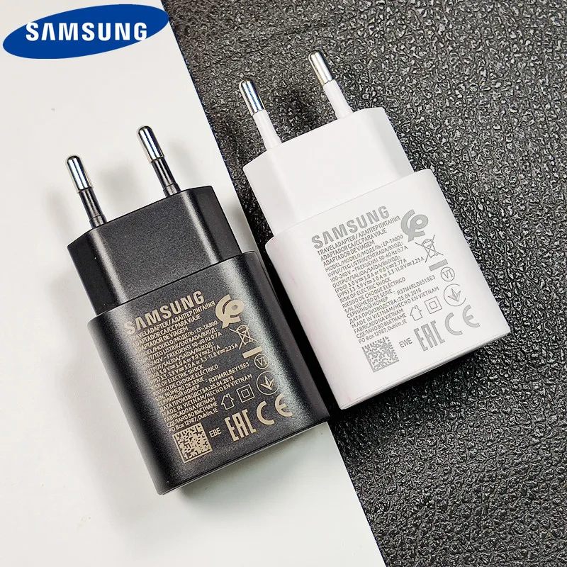 

Original samsung note 10 charger 25W super fast charger power adapter for galaxy note10 note 7 8 9 10 plus s8 s9 s10